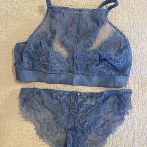 Soma Blue Lace breathtaking cheeky bikini. Medium